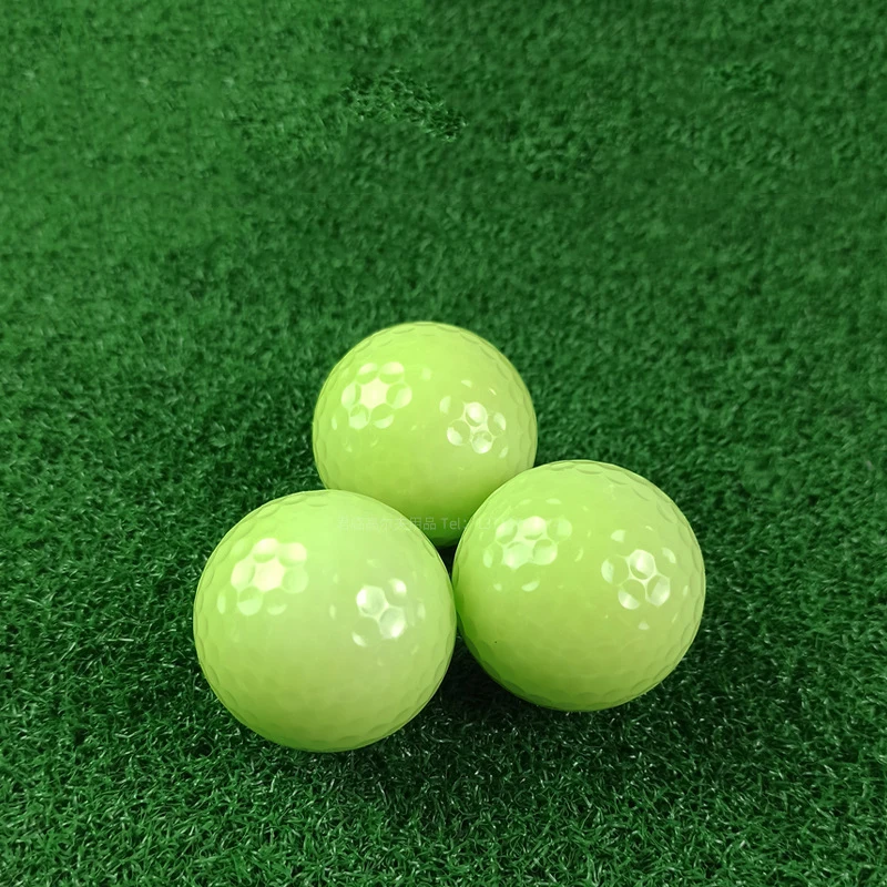 （Summer6）1 Pc Reusable Night Golf Balls Luminous Light Up Golf Balls Bright Night Glow