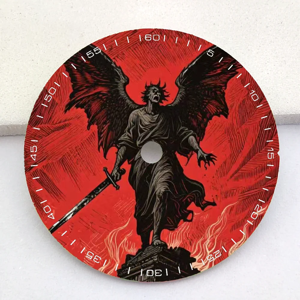 28.5mm dial NH35 dial silk screen custom dial watch parts replacement accessories NH35 watch dial Watch Face
