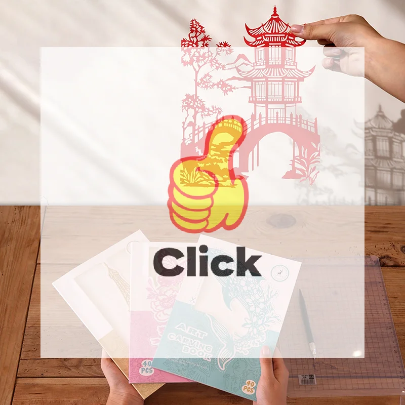 Creative Paper Cutting And Origami Book DIY Craft, Paper Cutting Painting, Engraving Painting, Holiday Gift