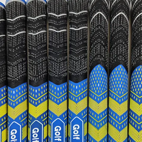 파란색 노란색 GP 밴드 TEAM +4 골프 그립 표준/중형 골프 퍼터 그립 고무 클럽 그립 파란색 노란색 GP 밴드 TEAM +4 골프 그립 표준/중형 골프 퍼터 그립 고무 클럽 그립