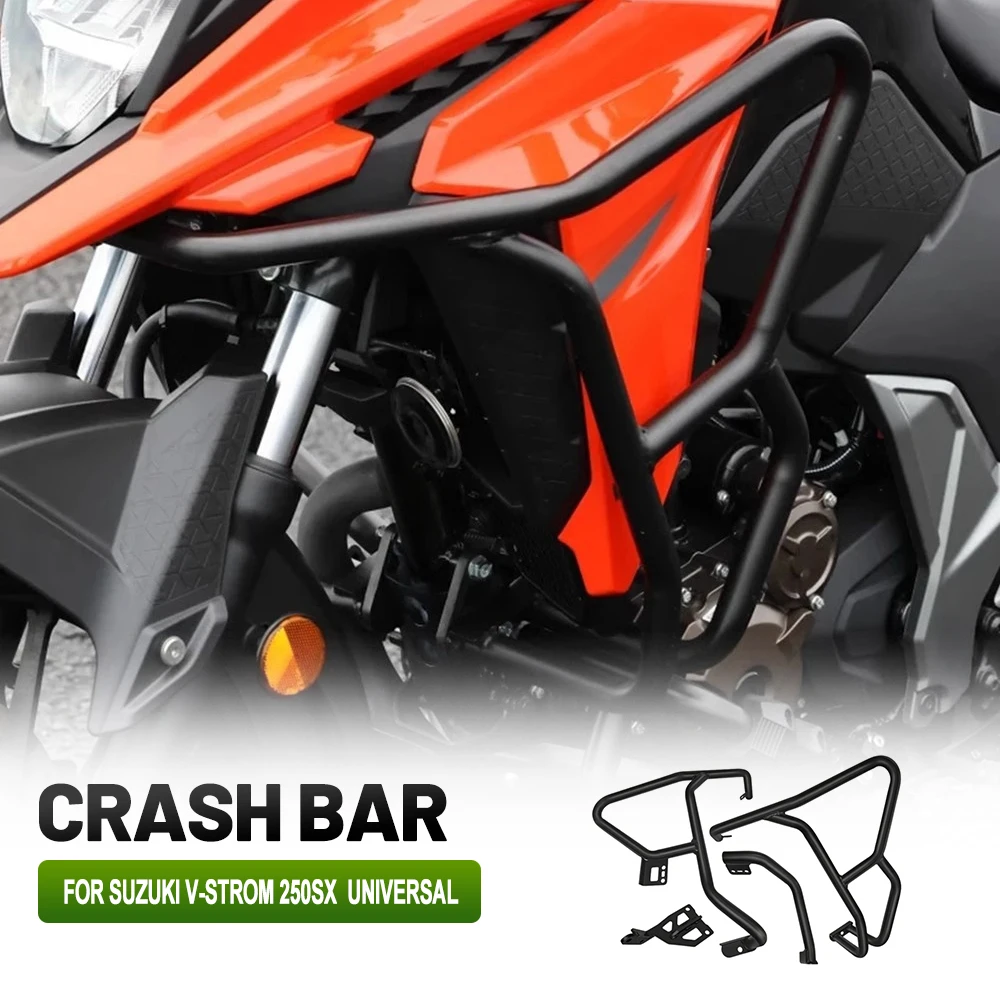 Premium Anti-fall Crash Bar Engine Frame Guard Protector, Fit SUZUKI V-Strom 250SX VStrom250SX Moto Bumper Modified Accessories