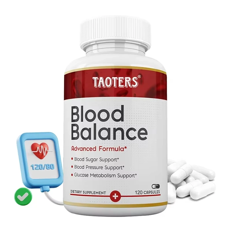 

Balance blood sugar metabolism, promote cardiovascular and heart health-Blood Balance Formula Capsules