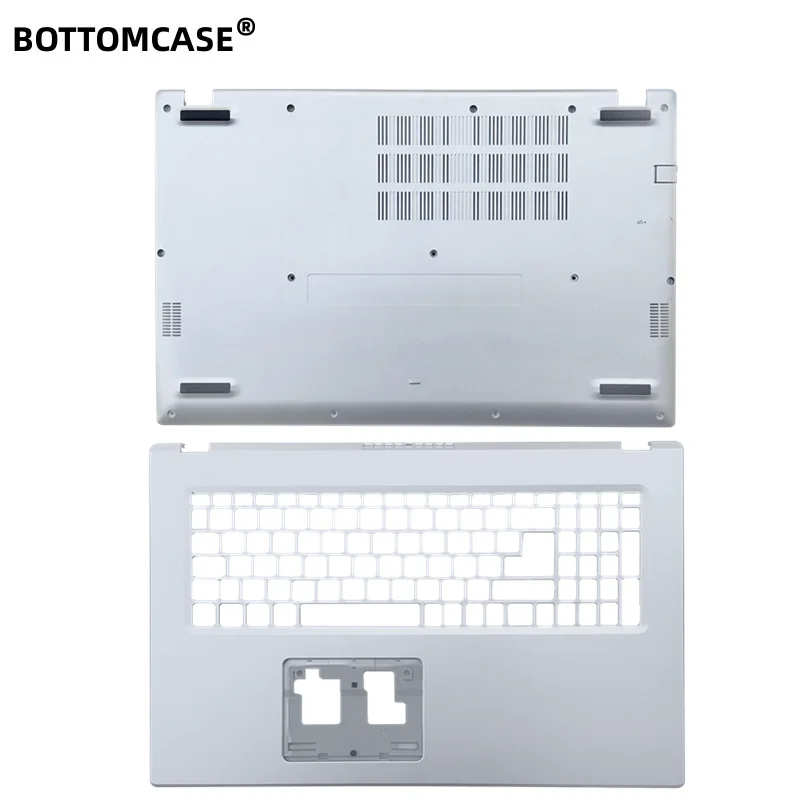 

New For Acer A317-53 N20C6 A517-52G Laptop Upper Case Palmrest Cover/ Bottom Base Cover Lower AP395000500 AP395000600