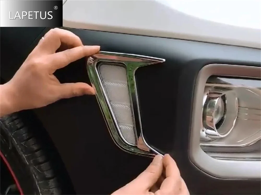 

ABS Car Side Front Turning Lights Lamps Frame Decor Cover Trim For Hyundai Kona 2018 2019 2020 2022 Exterior Accessories Parts