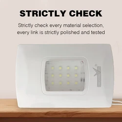 LED Emergency Light Indoor Corridor Lamp Embedded Fire Fighting Light Wire Link Rechargeable Evacuation Lamp for Power Outage