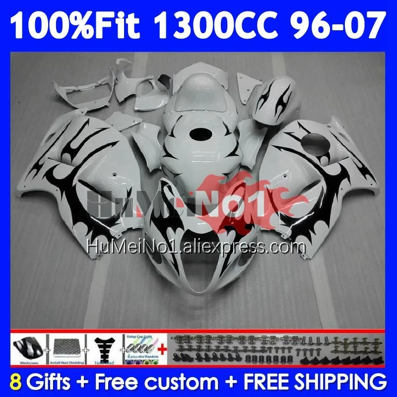 

Fairing For SUZUKI GSXR 1300 CC Hayabusa GSXR-1300 126No.33 GSXR1300 96 Black flame 97 98 99 00 01 2002 2003 2004 2005 2006 2007