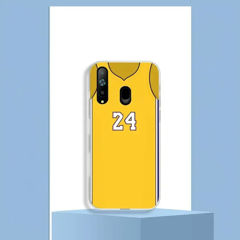 Number Uniform 24 13 23 Phone Case For Samsung Galaxy A71 70 52 51 40 31 50 30 21 12 10 03 S Transparent Soft Cover image 2