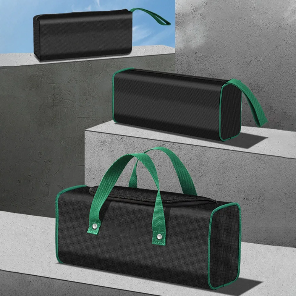 Double Layer Design Large Capacity Portable Tool Storage Single Layer Design For Garage Organization Large Capacity Tool Bag