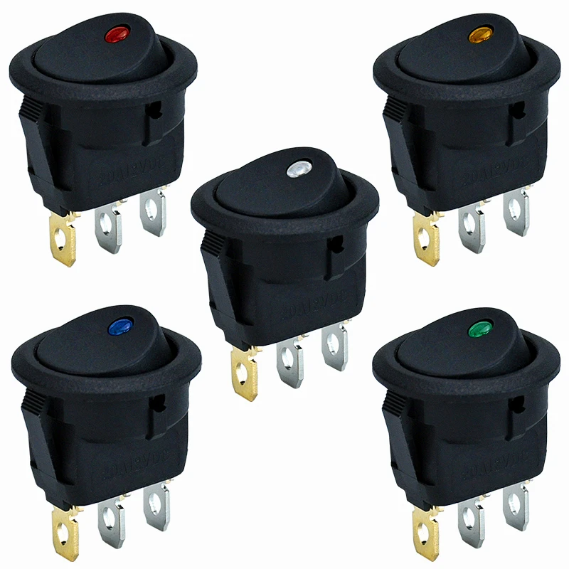 5PCS 12V Dc 20A Swi…