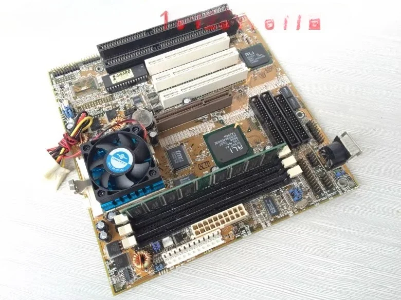 ASUS P5A-B equipment industrial main board 586 with ISA slot main board to send CPU memory