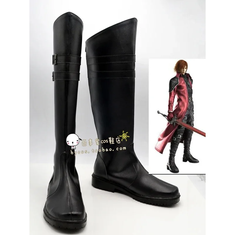 

Final Fantasy VII Genesis Rhapsodos Обувь для косплея Сапоги Хэллоуин Аниме Обувь для косплея