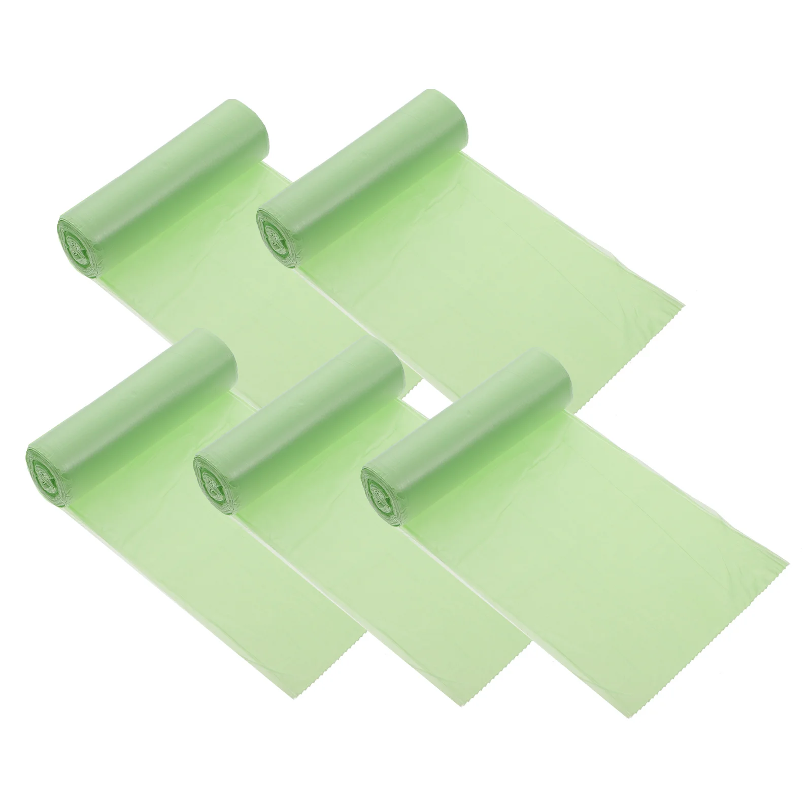 

100 Pcs Biodegradable Garbage Corn Starch Material Leak Proof Strong Trash Bags Home Kitchen Office Large Capacity Rubbish Bags