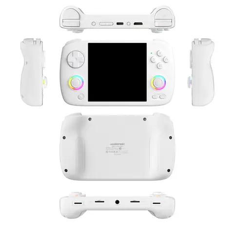 ANBERNIC RG CubeXX Handheld Game Console 3.95 Inch IPS Screen 64 Bit Linux System Supports 5G WiFi Bluetooth and TV HD Output