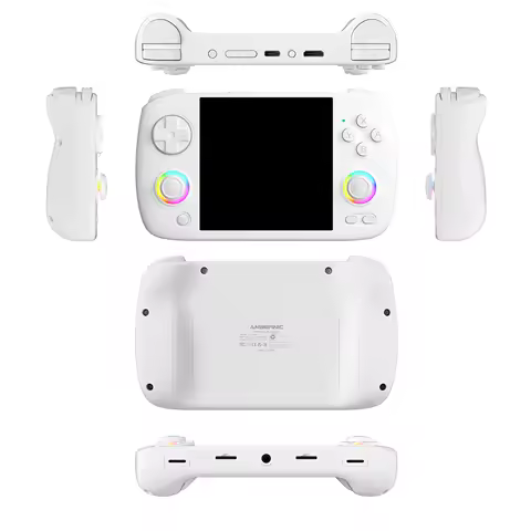 ANBERNIC RG CubeXX Handheld Game Console 3.95 Inch IPS Screen 64 Bit Linux System Supports 5G WiFi Bluetooth and TV HD Output