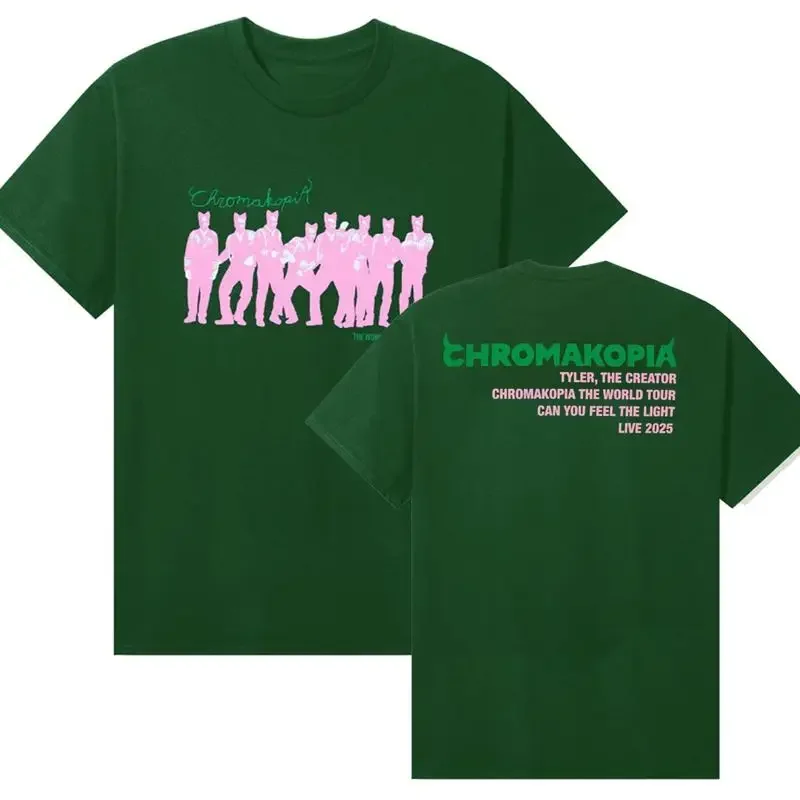 CHROMAKOPIA MERCH DANCING TEE GREEN T SHIRT