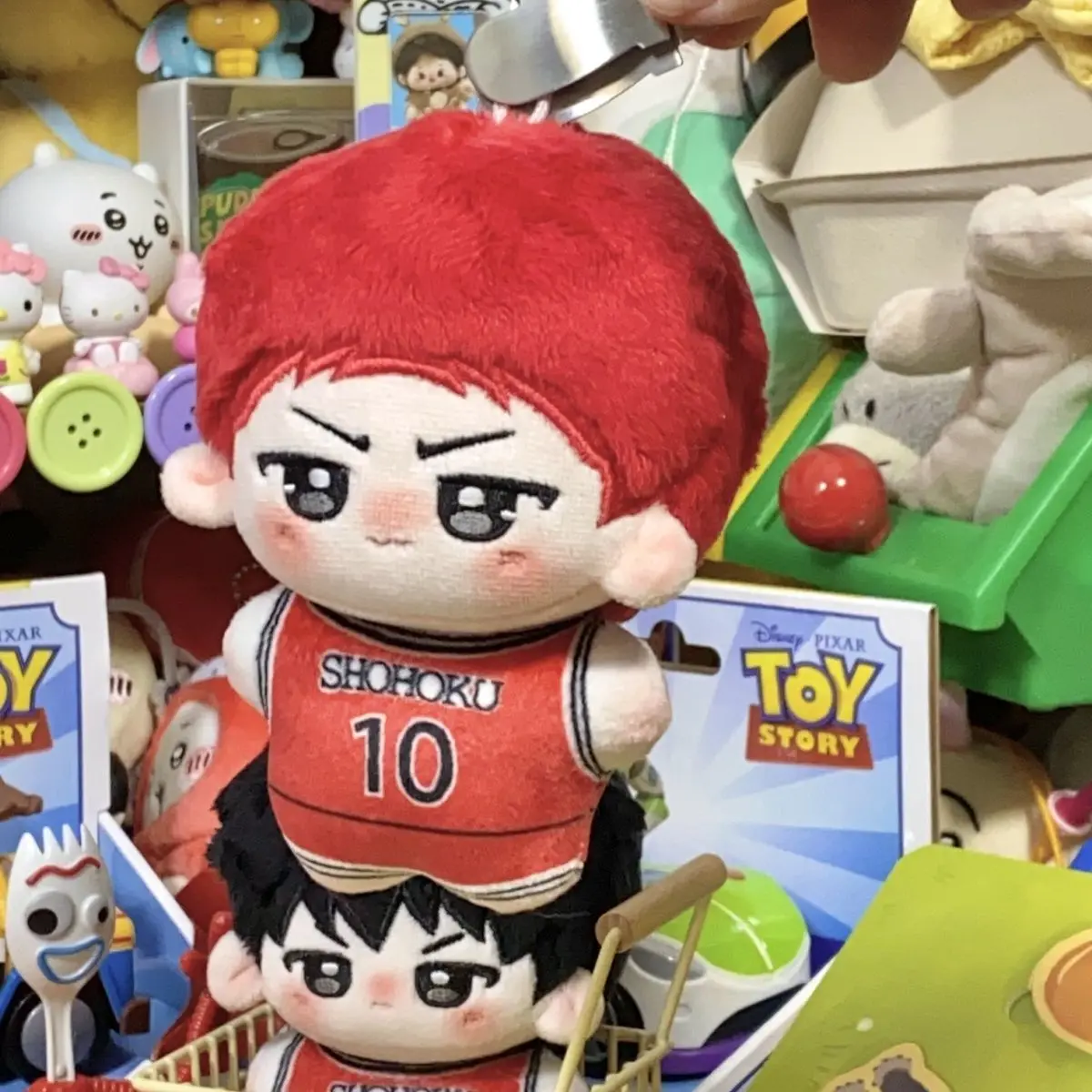 10 Cm Anime Sakuragi Hanamichi Rukawa Kaede Cosplay COSTUME peluche poupée dessin animé vêtements habiller coton poupées enfants en peluche jouet