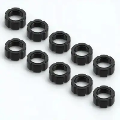 

10Pcs Ball-Joint Fixed Adapter Rings for Car Phone Mount Screw-on Head Holder Air Vent Installation Portable Compact Design