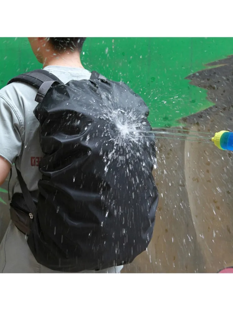 AliExpress Clyine Children's Waterproof Backpack Rain Cover Outdoor Sport Night Cycling Safety Light Rain Cover Case Bag Camping Hiking 35L