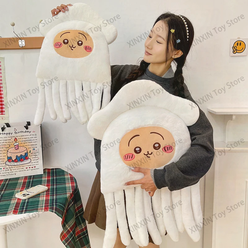 

90cm Kawaii Squid Usagi Stuffed Doll Chiikawa Plush Toy for Adults Kids Birthday Gift Anime Themed Nap Pillow Cushion Wholesale