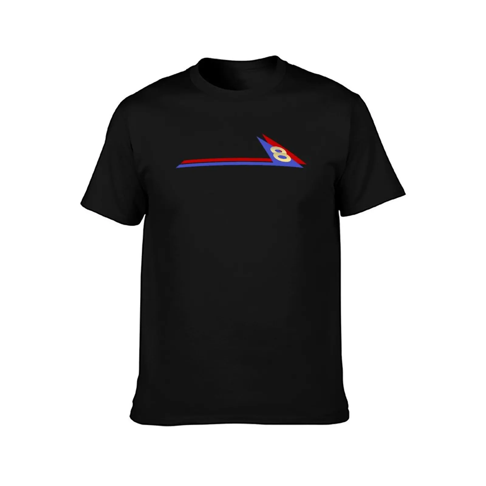 DC-8 Rollout Engine Cowl Logo T-Shirt cute clothes new edition Aesthetic clothing mens cotton t shirts