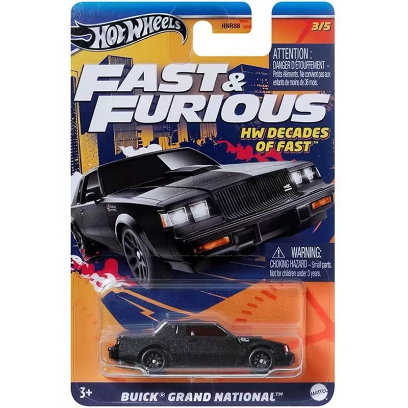 Hot Wheels Fast & Furious HW Decades of Fast Volkswagen Jetta MK3 Hummer H1 EL Camino Chevrolet Nova 1/64 Car Model Toy HNR88