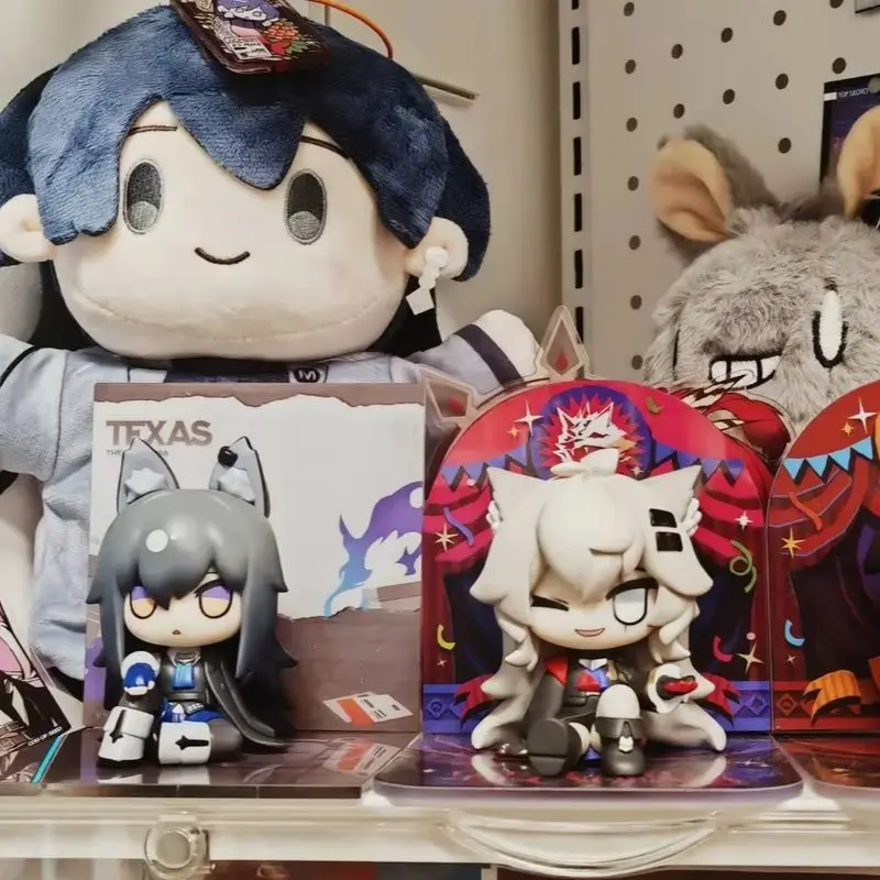 

In Stock Genuine Arknights Carnival Night Mini Series Lappland The Decadenza Vulpisfoglia Lyudmila Irinicina Q-Version Figurine