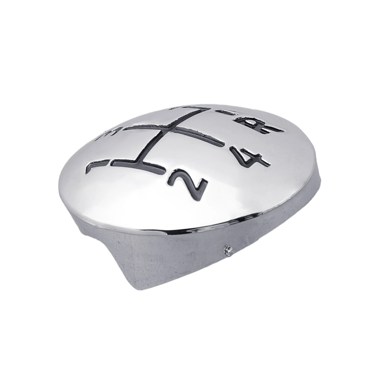 Smooth and Precise Gear Shifting with 5 Speed Car Gear Shift Knob Cap Cover for Renault Clio Megane Scenic Chrome
