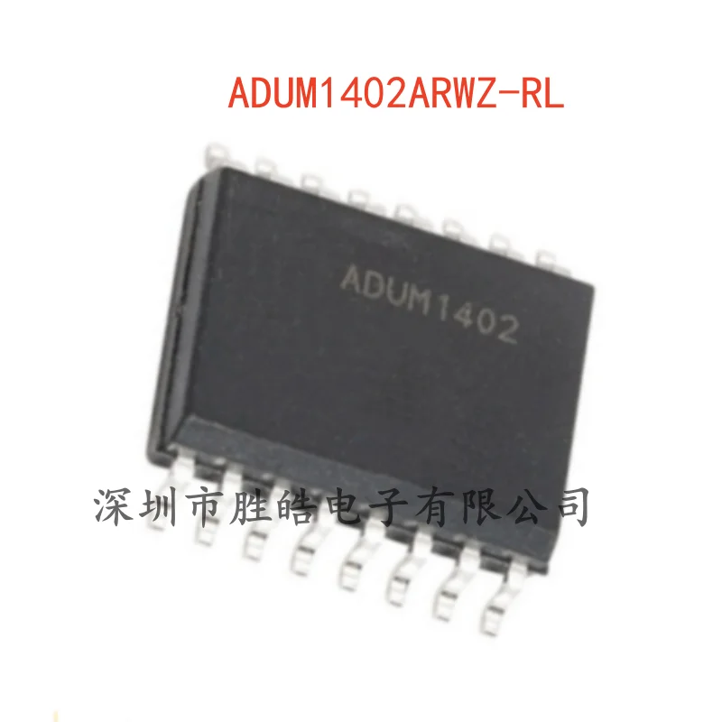 

(2PCS) NEW ADUM1402ARWZ-RL Four-Channel Digital Isolator Chip SOIC-16 ADUM1402ARWZ Integrated Circuit