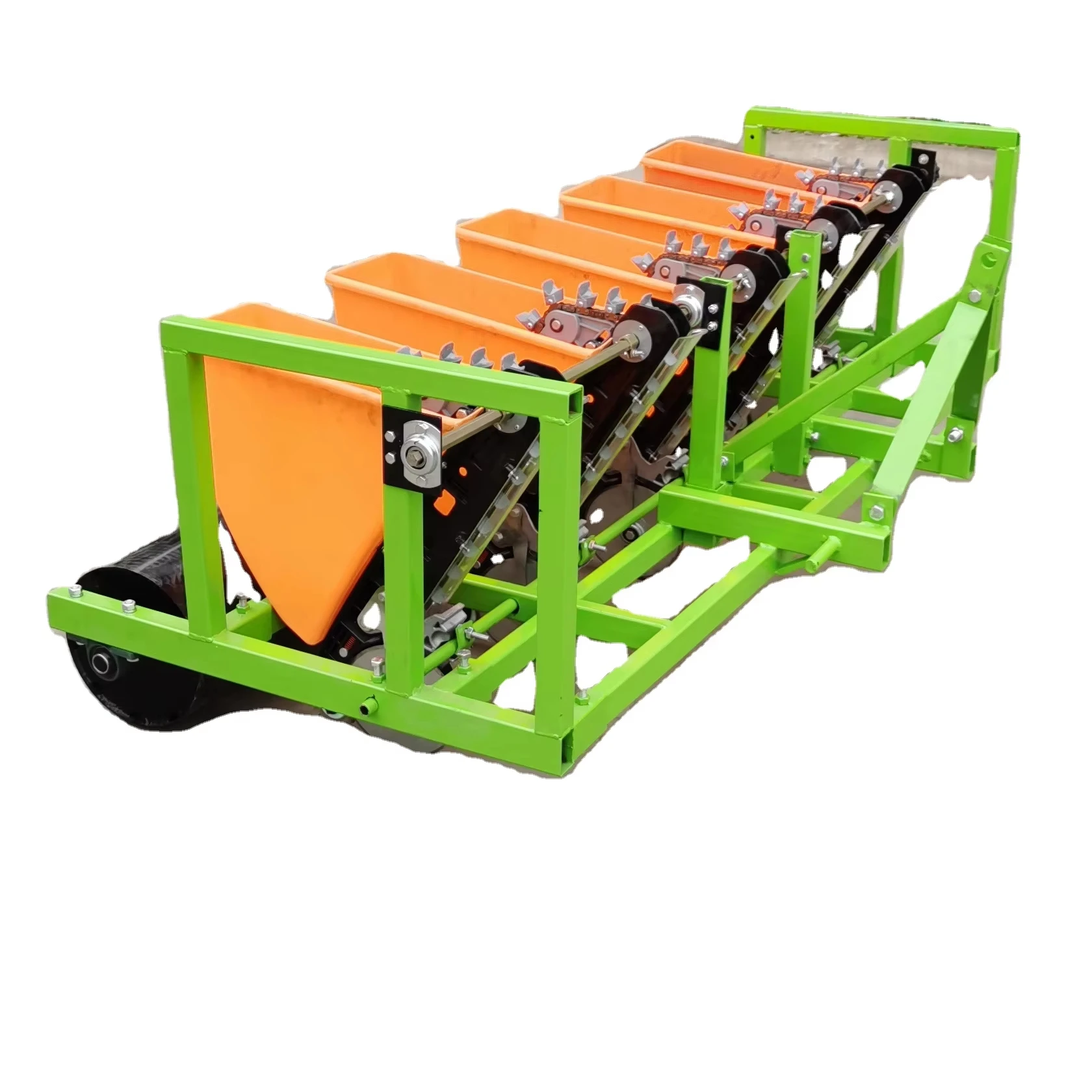 【Hot】Four Rounds with 5 Rows of Garlic Seeder
