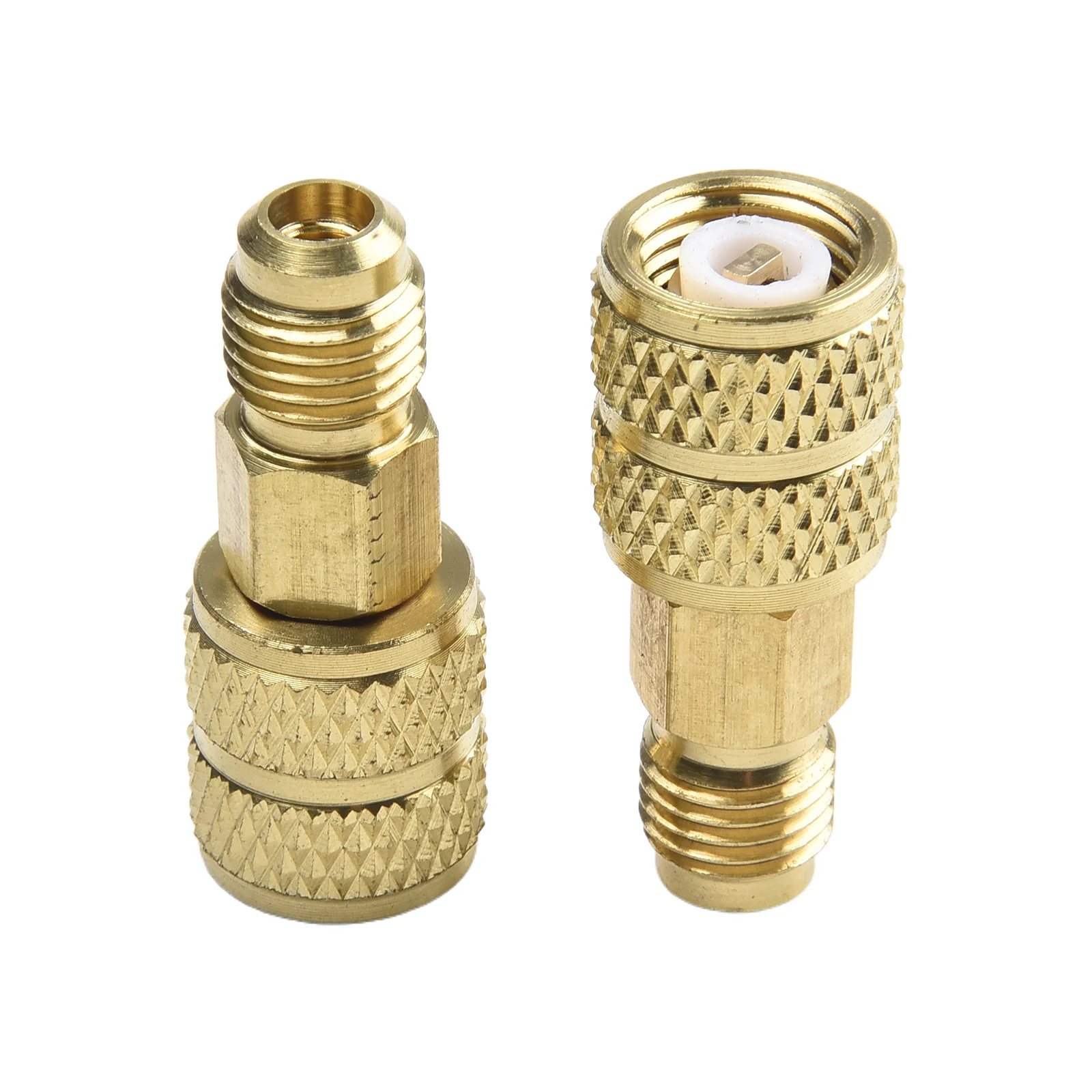 1/4SAE-5/16SAE R410 Adapter Kit Split Adapter No Hazards AD for B R Spool AD C Refrigerantion Hose Connector Refrigeration