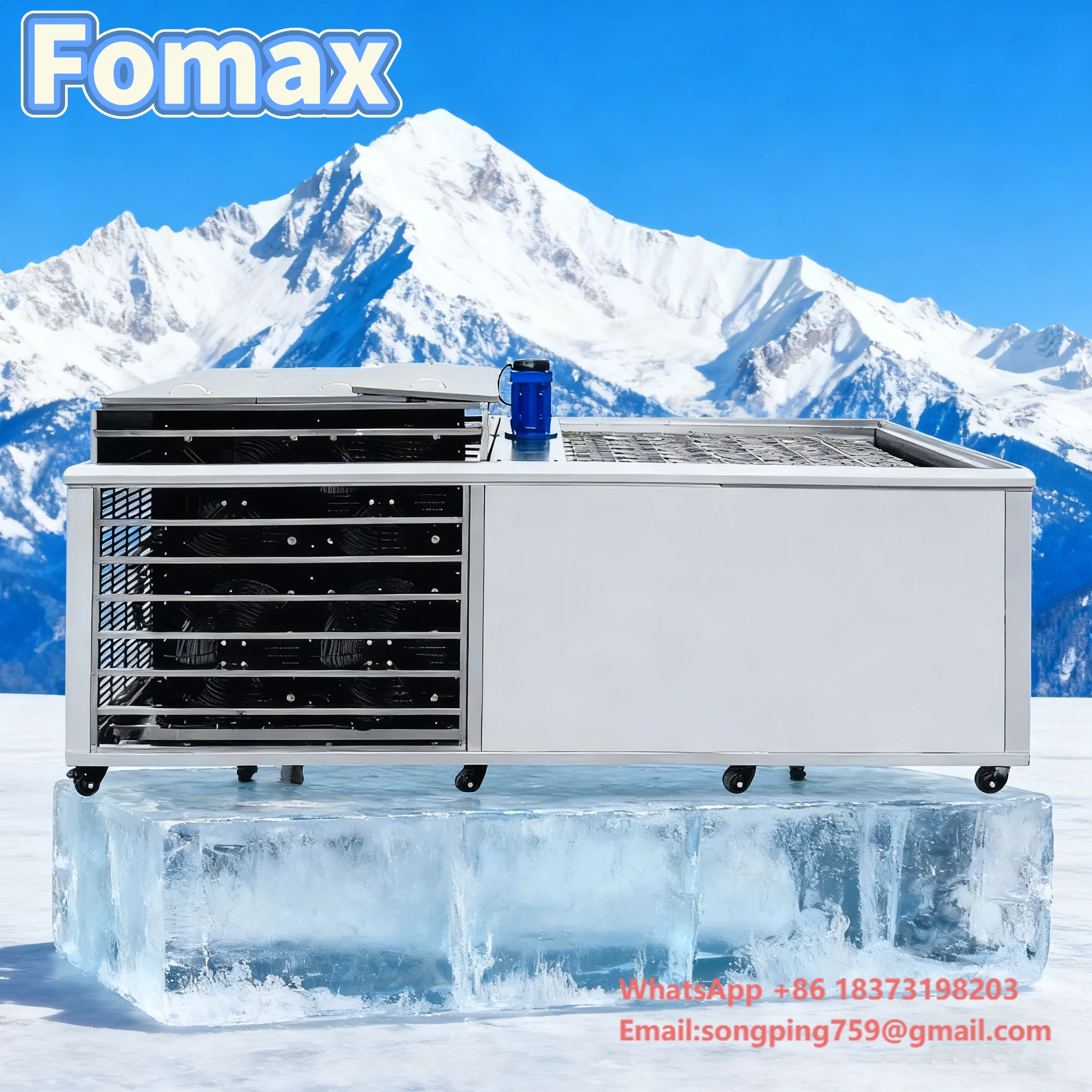 Industrial Ice Cube Machine 5ton Big Capacity Ice Block Machine for Sale Philippines