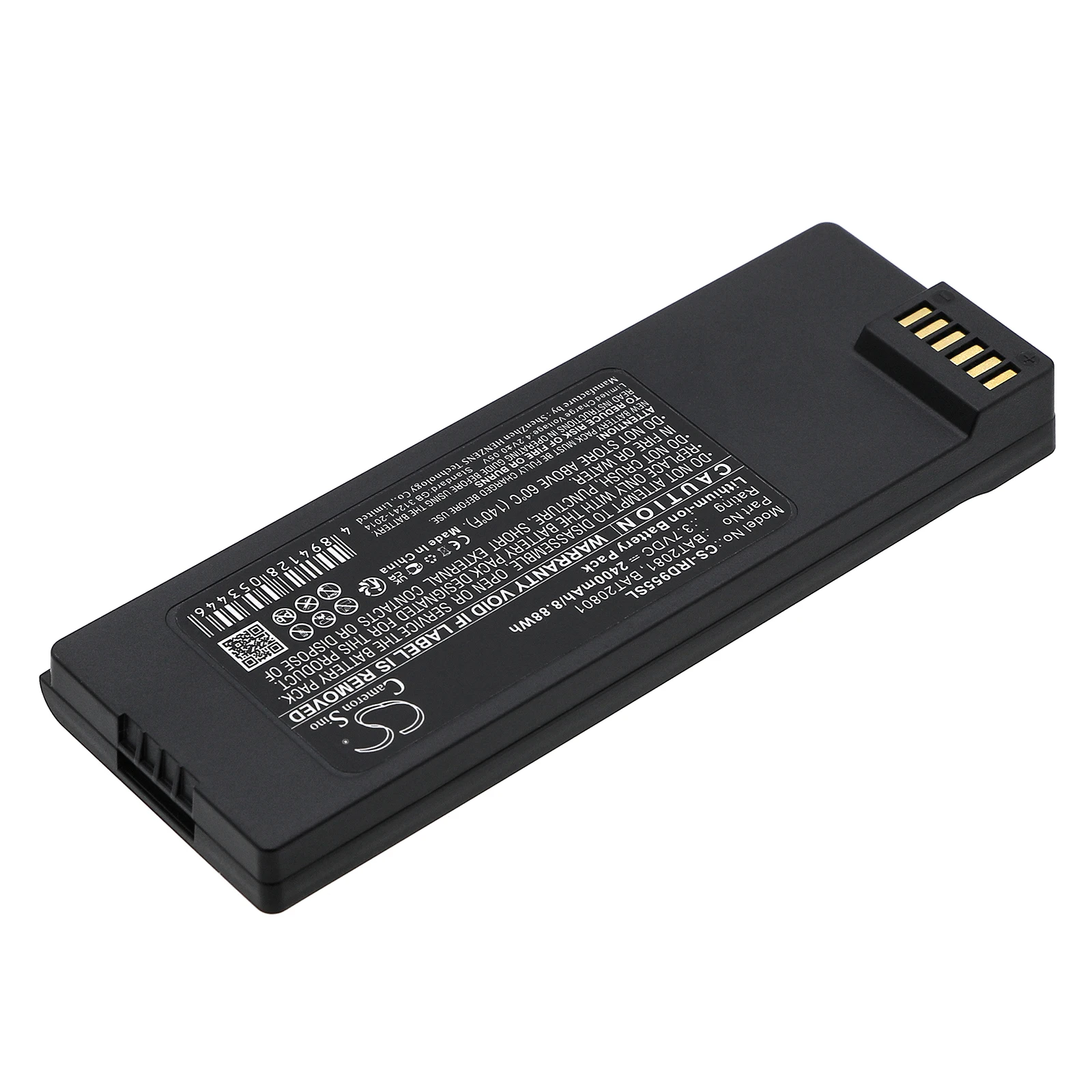 Cameron Sino 3.7V 2400mAh Battery for Satellite Phone Battery BAT20801, BAT2081 for Iridium 9555