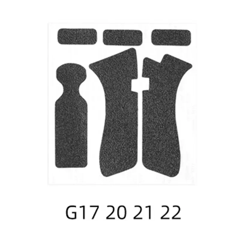 Non-slip Rubber Texture Grip Wrap Tapefor Glock 17 19 20 21 22 25 26 27 33 43 Holster 9mm Pistol Gun Magazine Accessories