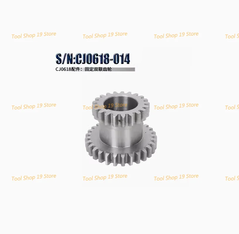Imagem -02 - Máquina de Corte de Metal Conjunto de Engrenagens de Metal de Alta Velocidade Velocidades Série Cj0618 Torno Mini-torno