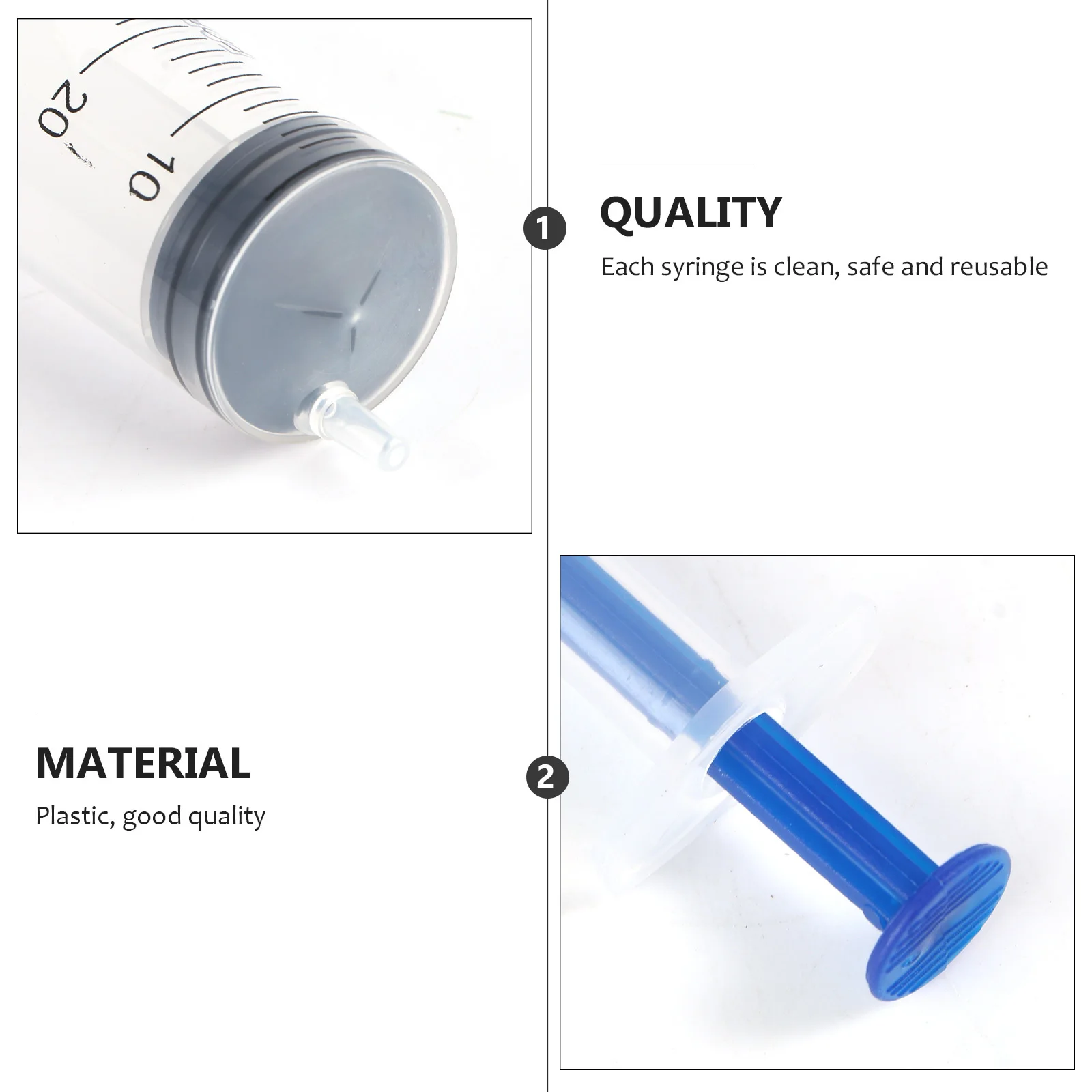 14 قطعة حقنة العطور السائل قياس موزع قابلة لإعادة الاستخدام البلاستيك قضيب للزيوت الأساسية مختبر العلوم الصناعة مقياس Ml