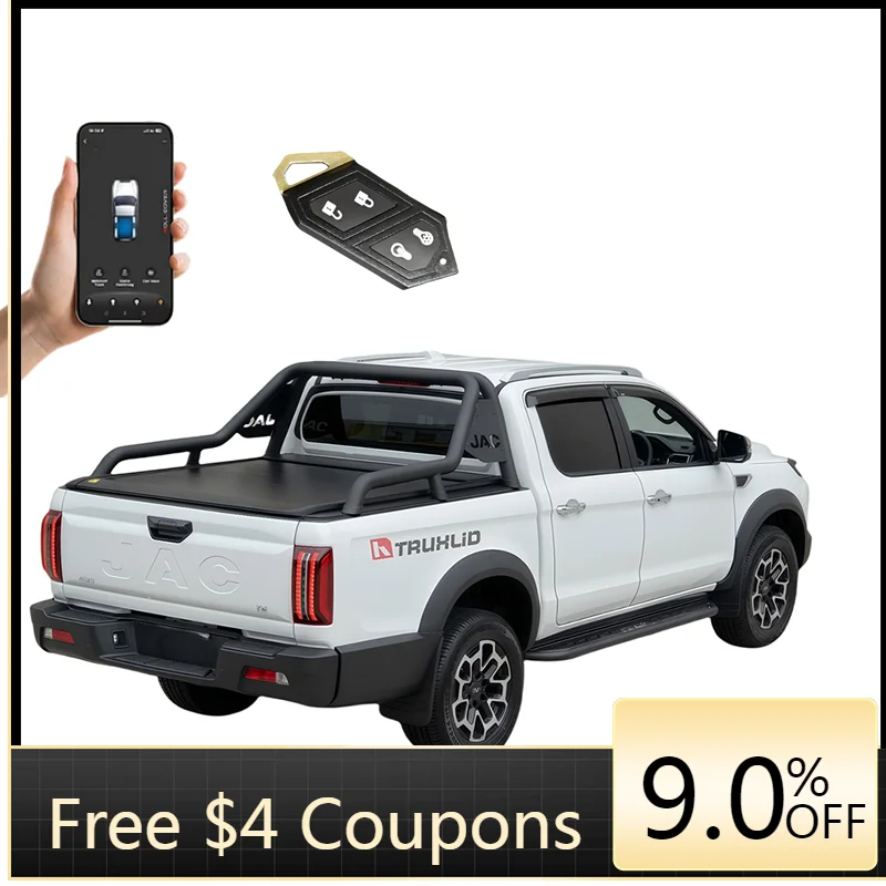 

Deren High QualityFor Jac T9 EV Tonneau Cover Electric Retractable Pickup Truck Bed Roller Lid Shutter Pick-up