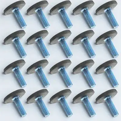 

20 pcs Table Adjustable Furniture Levelers Threaded Chair Levelers Iron Sturdy Floor Protector For Tables Chairs Sofas Cupboards
