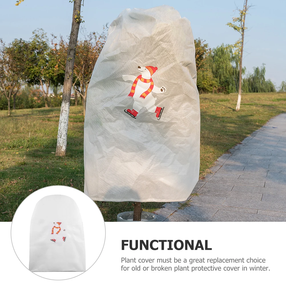 

Winter Plant Covers Frost Protection Non woven Fabric Outdoor Plants Protector Bags Freeze Proof Garden Anti Freeze Cover Arctic