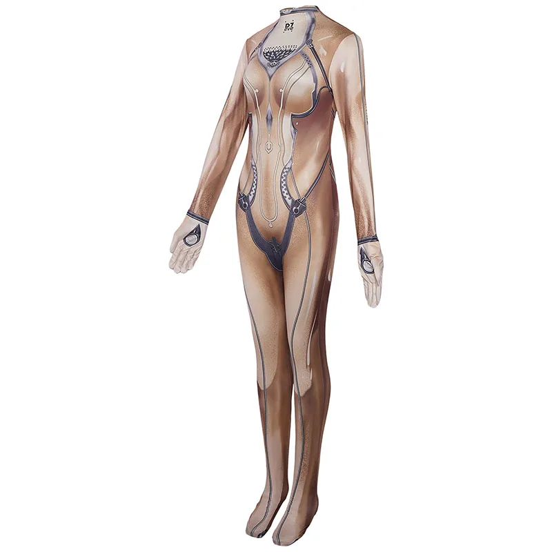Anime Cosplay Stellar Blade Eve Cosplay Costume Women Halloween Costume For Women Eve Spandex Superhero Bodysuit Geek Girls Suit - view 3