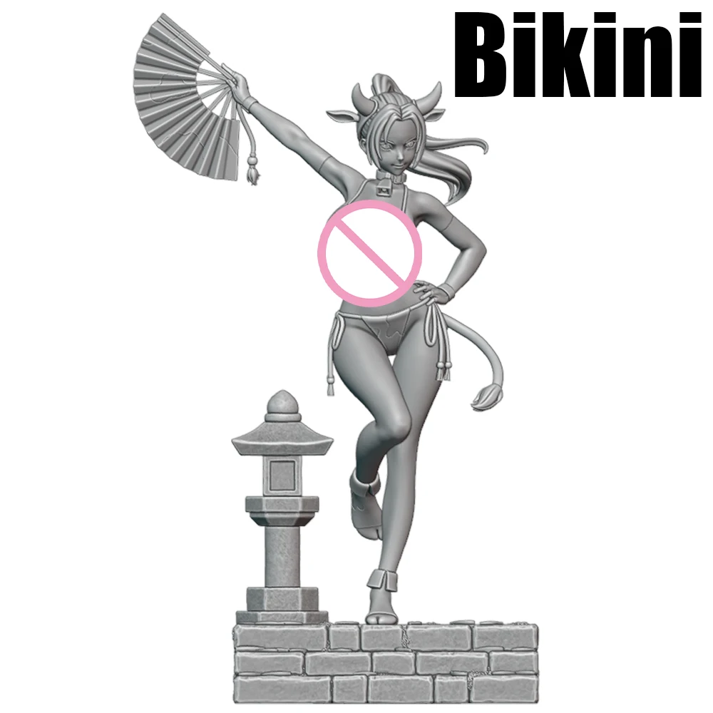 1:24 벨 파이터 섹시 레이디 NSFW 인형 3D 프린팅 모델 레진 미도색 피규어 모델 키트 차고 Gk 키트 조립식 DIY 장난감