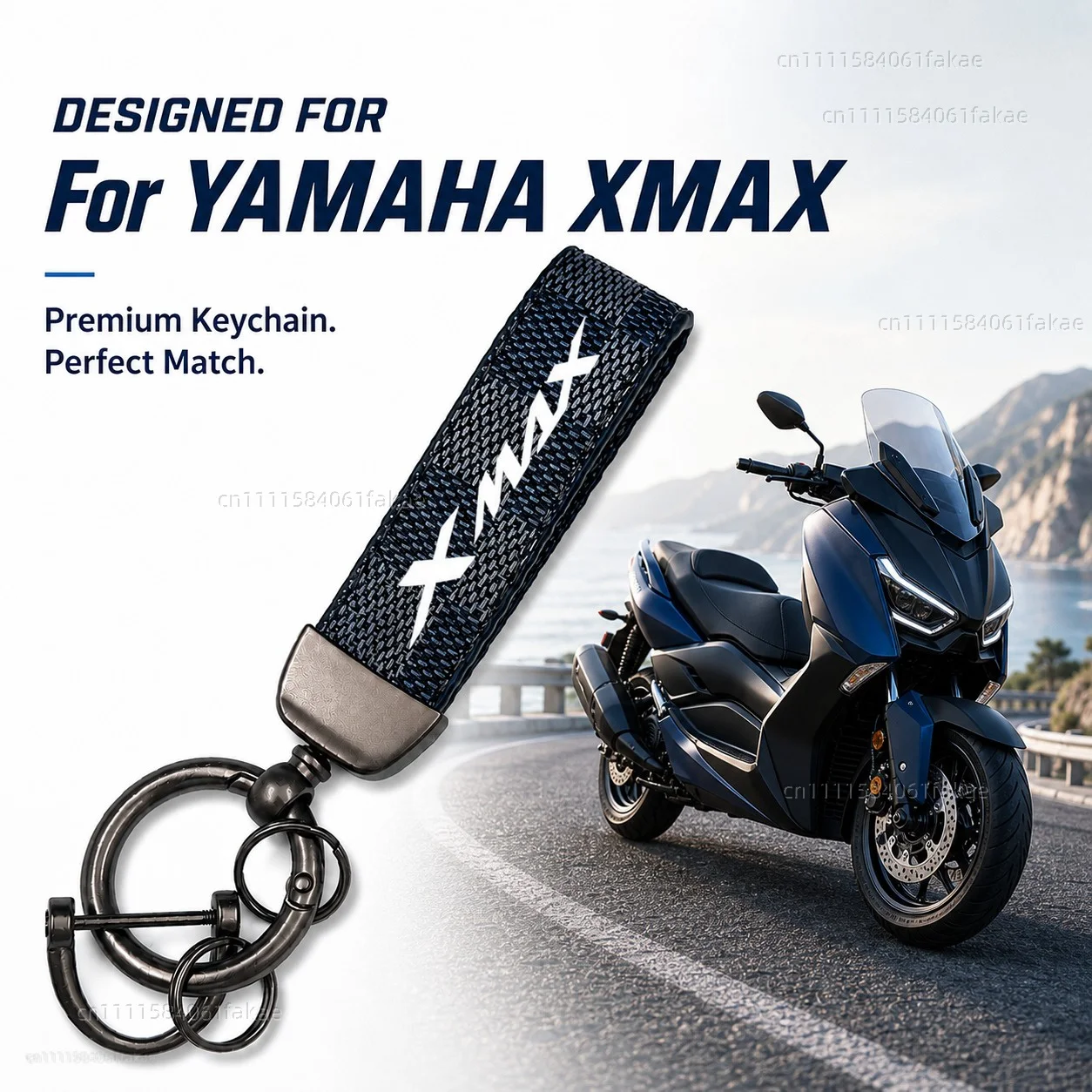 

For YAMAHA XMAX300 XMAX400 XMAX X-MAX XMAX 125 XMAX250 XMAX 300 400 Motorcycle Keychain Custom Logo Gift for Rider Men Women