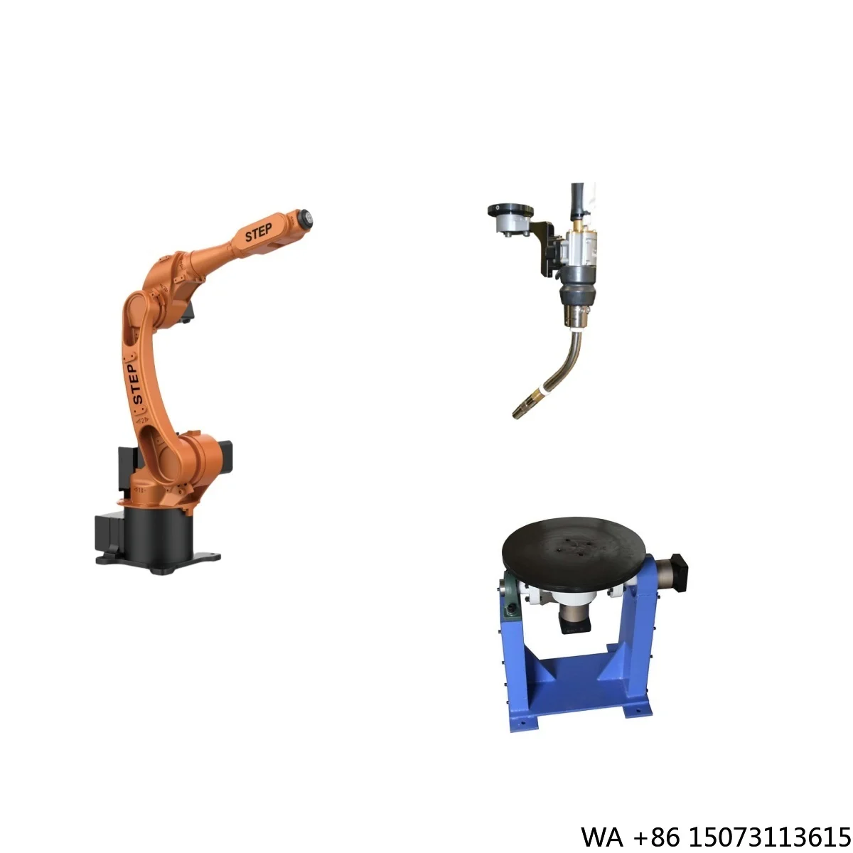 Robotic Automation Welding Positioner Rotating Table Multiple Models U  Payload 500kg