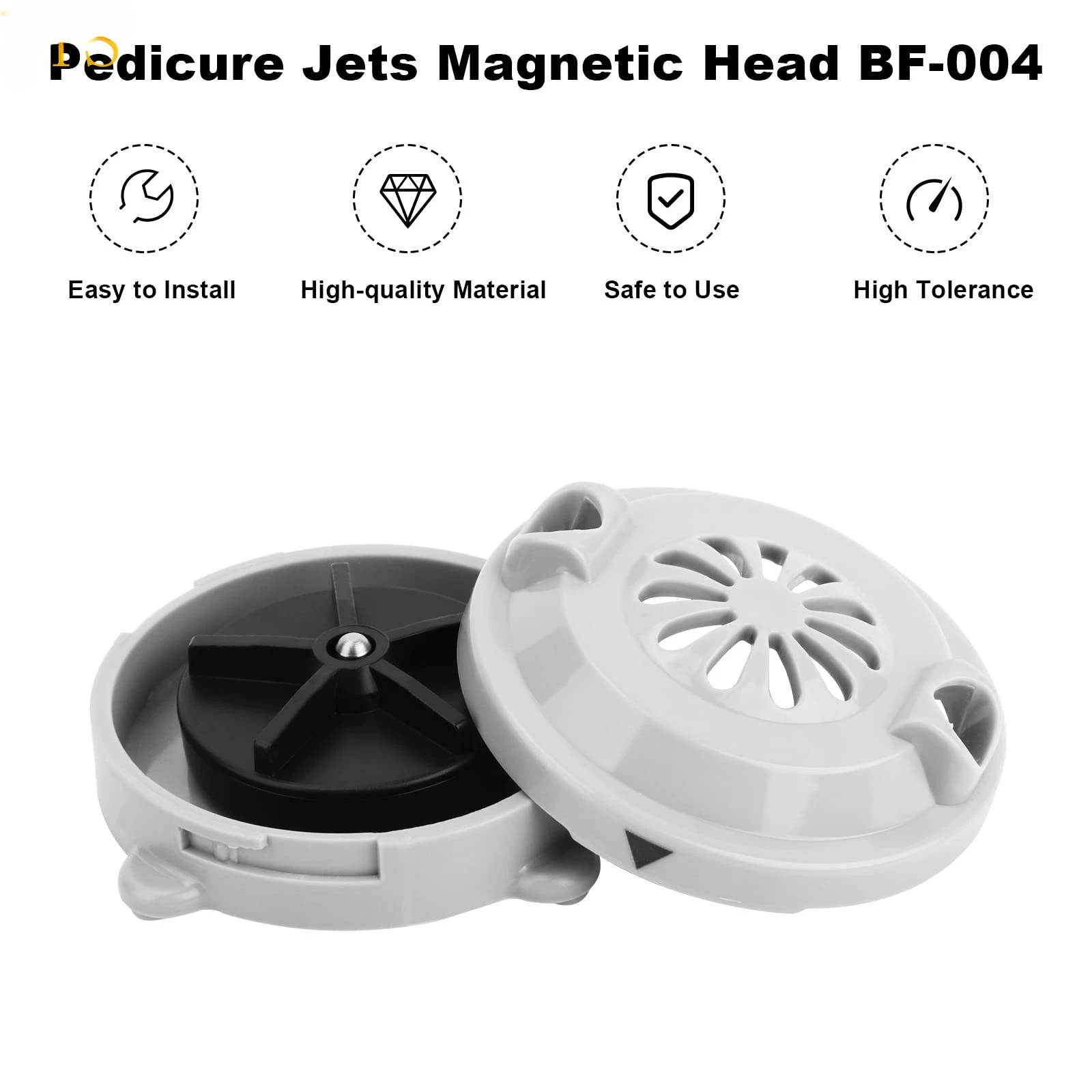 Replacement  Magnetic Jet Head BF-004 Fits Pedicure |spa Massage Chair| Tubs Spa Chairs Accessories.