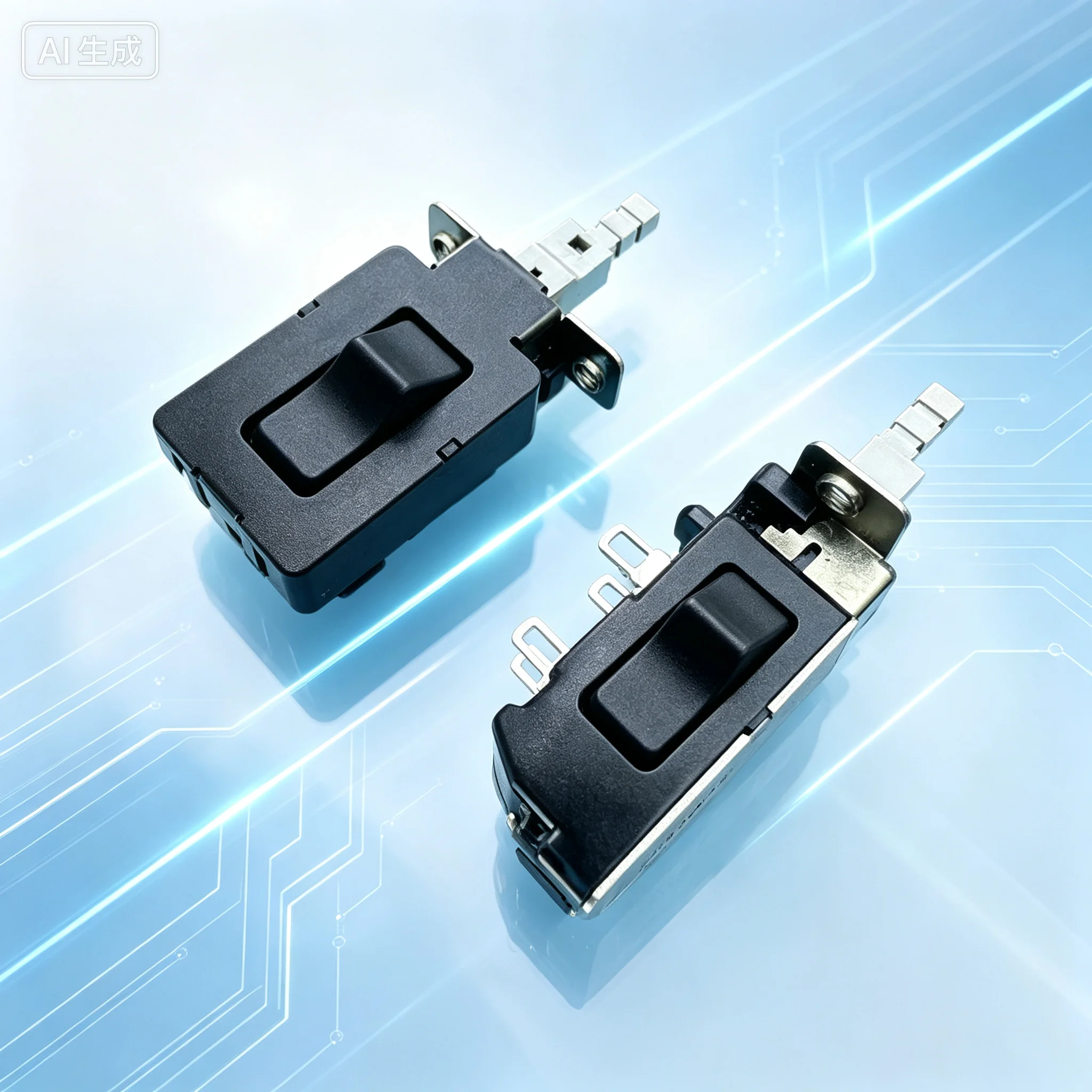 Reliable KDC-A11 TV-8 Latching Power Switch 4Pin Button for DONGNAN  10pcs
