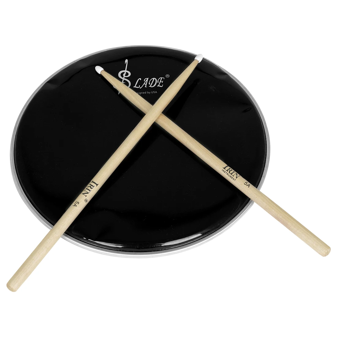 IRIN 1 Pairs 5A/7A Premium Maple Drumsticks Mallets Ideal for All Ages Durable Practice Drum Sticks for Jazz and Percussion