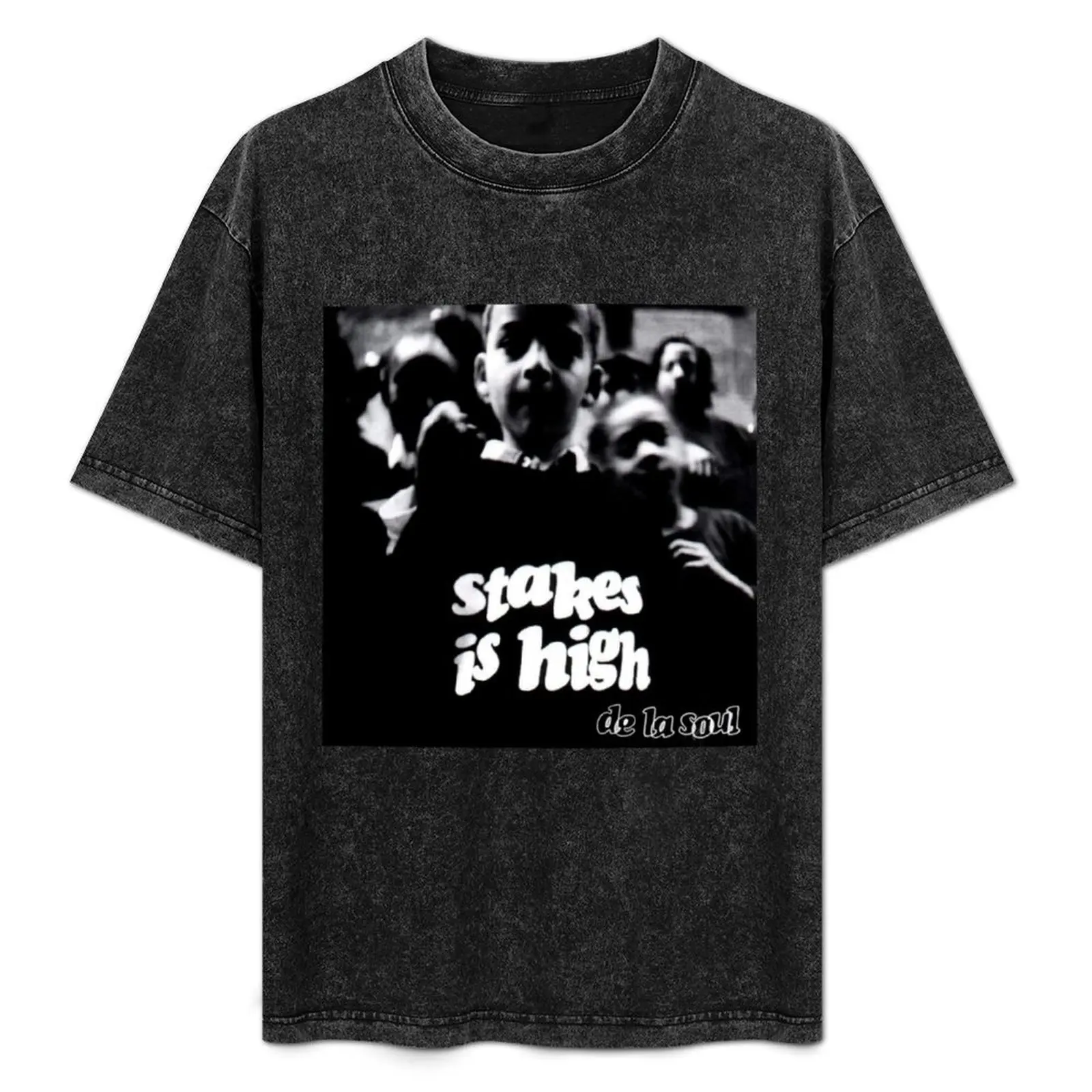 

Stakes is High T-Shirt Anti-Fade Casual Tee Shirt