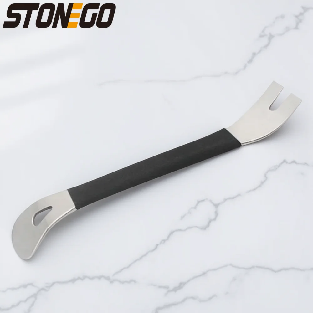 

Stainless Steel End Trimmer Removal Tool Durable Horizontal Pry Tool for Car Door Panel Fastener