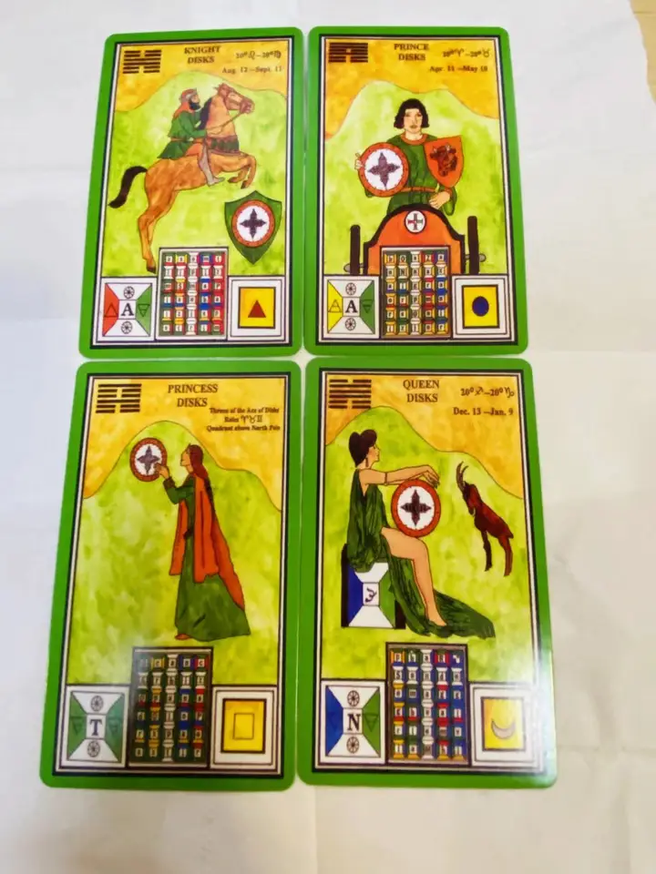 tarot of ceremonial magick A 78 Tarot cards Divination Deck