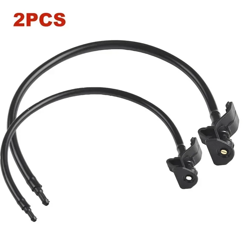 

2Pcs For Ford Explorer 2011 2012 2013 2014 2015 2016 2017 2018 Car Windshield Wiper Washer Nozzle Sprayer BB5Z-17603-A Black