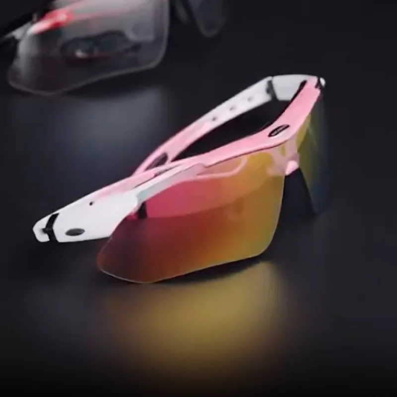 ROCKBROS Cycling Glasses Photochromic Eyewear Bicycle Color Changing Lens Sunglasses Sunscreen Men Women Outdoor Sports Goggles